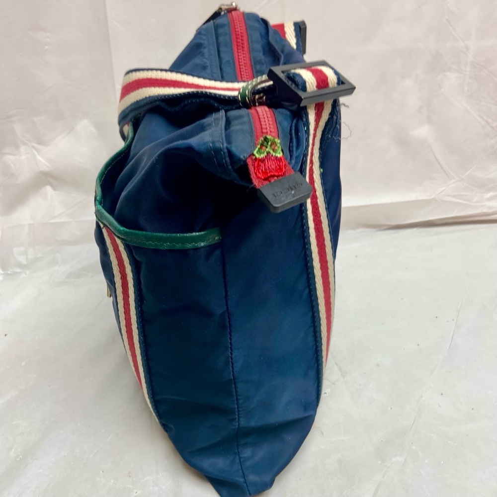 Vintage, Gucci, Rare Nylon, Red White and Blue Shoulder-Crossbody Bag - Picture 6 of 16